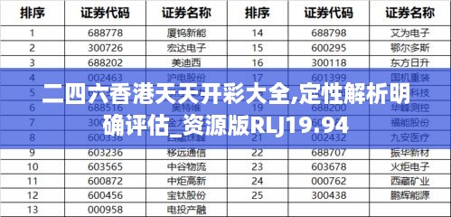 二四六香港天天开彩大全，多元化战略执行，影像版40.270