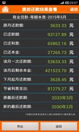 2015年最新贷款盘算器剖析与应用指南