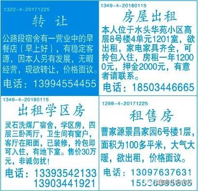 最新求租信息周全剖析与梳理
